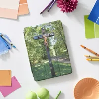 Photo Crucifix with Jesus iPad Air Cover