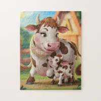 Mama Cow!  Jigsaw Puzzle