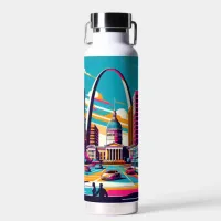 St Louis, Missouri | The Gateway Arch Personalized Water Bottle