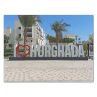 I love Hurghada Egypt Vacation Souvenir Photo Tissue Paper