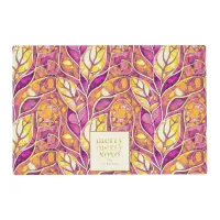 Magenta Gold Christmas Merry Pattern#21 ID1009 Placemat