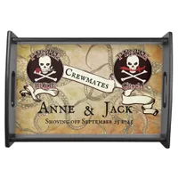 Pirate Wedding Serving Tray