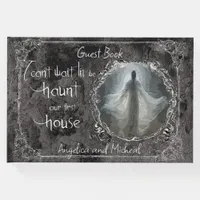 Haunt Our First House Wedding Guest Book