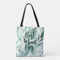 Eucalyptus Leaves Watercolor | Mother's Day Tote Bag