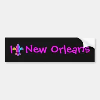 I Love New Orleans Bumper Sticker