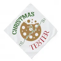 Christmas Cookie Tester - Pet Bandana