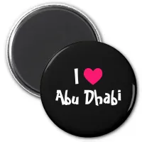 I Love Abu Dhabi Magnet