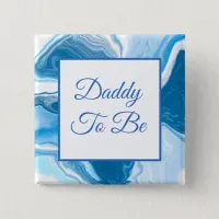 Dad To Be | Boy's  Baby Shower   Button