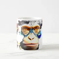 Monkey Mosaic Fantasy Mug Design