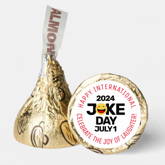International Joke Day Laughing Face Hershey®'s Kisses®