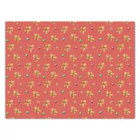 Cute Gingerbread Man Christmas Tissue Paper