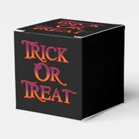 Trick or Treat Favor Box