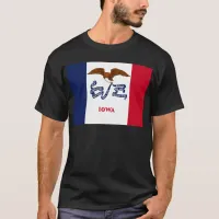 State Flag of Iowa T-Shirt