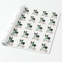 Holiday Reindeer Pup Wrapping Paper