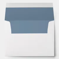 A7 Wedding Envelopes (Dusty Blue) Return Address