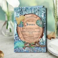 Blue Forest Invitation