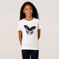 Purple & Black Butterfly T-Shirt