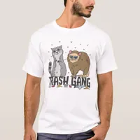 Raccoon and Possum Adorable Trash Gang T-Shirt