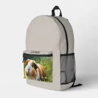 Your Pet Photo Printed Backpack