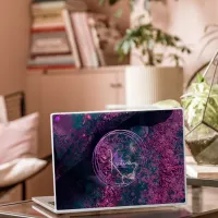 Elegant Modern Abstract Faux Foil Magenta Indigo HP Laptop Skin