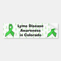 Lyme Disease Awareness  in Colorado Bumper Sticker