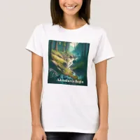 Let the Adventures Begin | Camping Art T-Shirt