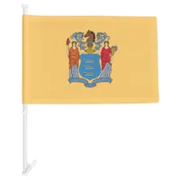 New Jersey State Car Flag