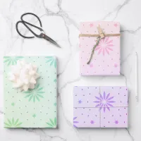 Patterned Wrapping Paper Sheets