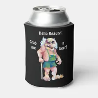 Funny Sarcastic Old Men Scandinavian troll Can Cooler