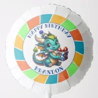 Dragon Themed Boy's Birthday Party Balloon