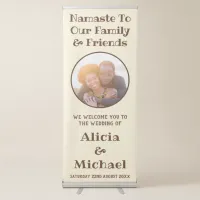 Wedding Welcome Sign | Couple Ivory Cream Banner