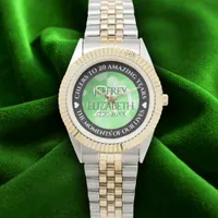 Elegant 20th Emerald Wedding Anniversary Watch