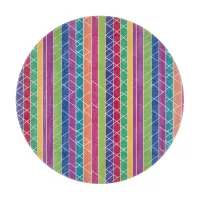 Colorful Stripes Cutting Board