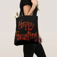 Happy Haunting Tote Bag