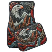 Nature’s Majesty Eagle Artwork Car Floor Mat