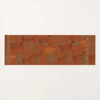 Southwest Canyons Petroglyphs Yoga Mat