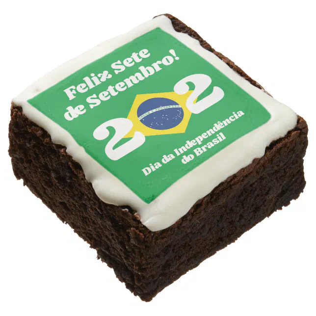 Sete de Setembro Independence Day Brazil Flag Brownie