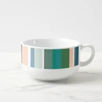 Modern New Season Stripes Soup Mug