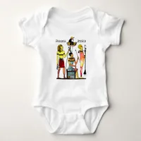 Ancient Egypt Pharaohs Lavish Ormamentation Baby Bodysuit