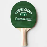 Novelty Mathletics Dept Ping-Pong Paddle