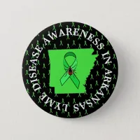 Lyme Disease Awareness in Arkansas Button