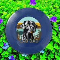 Black Labrador Retriever | Lab Dad Wham-O Frisbee