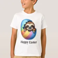 Adorable Funny Cute Easter Sloth T-Shirt