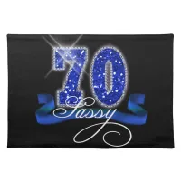 Sassy Seventy Sparkle Placemat