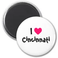 I Love Cincinnati Magnet