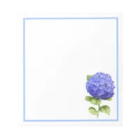 Blue Hydrangea Notepad