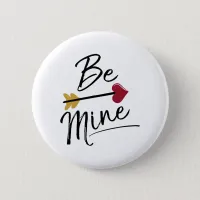 Be mine Cute Valentines Pinback Button