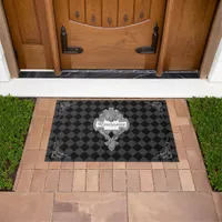 Vintage Steampunk Personalized Doormat