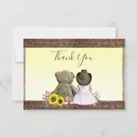 Thank You | Cowgirl Themed Baby Shower