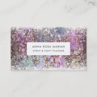 *~* Pastel Rustic Aged Wood Shabby Vintage Business Card